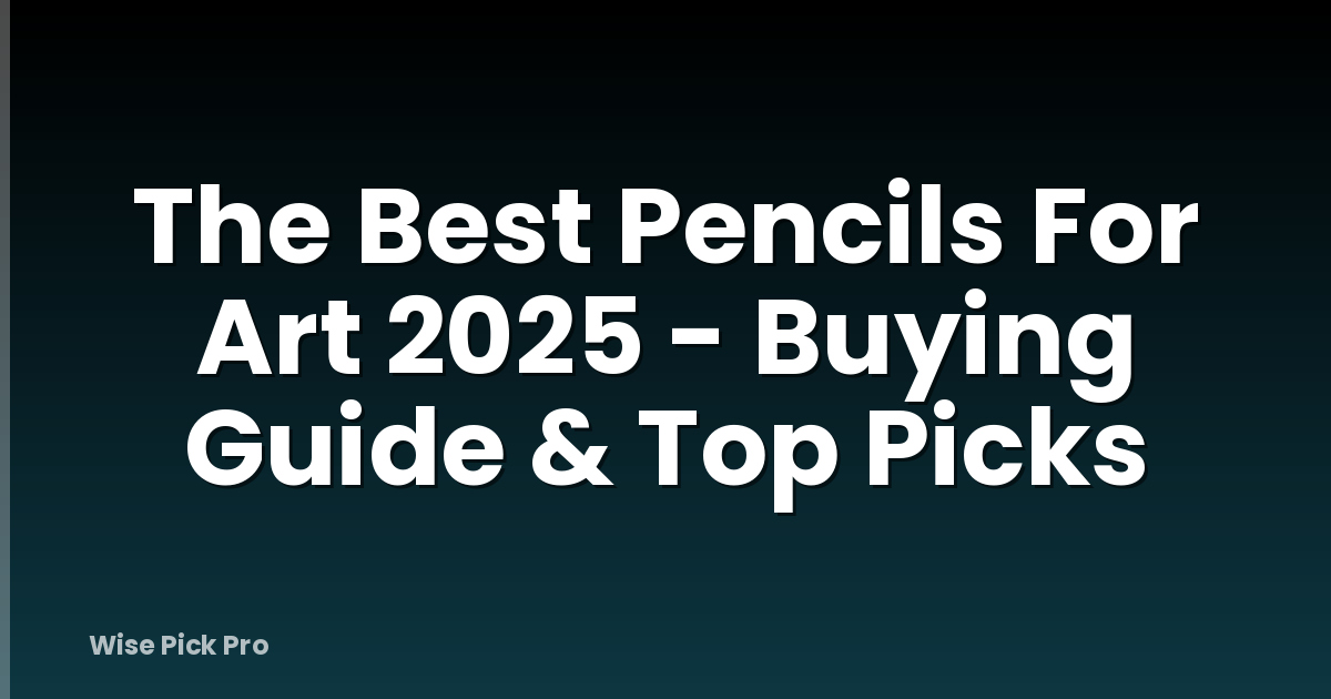 The Best Pencils For Art 2025 - Buying Guide & Top Picks
